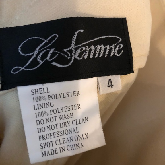 La Femme gold sequin dress - Picture 8 of 8